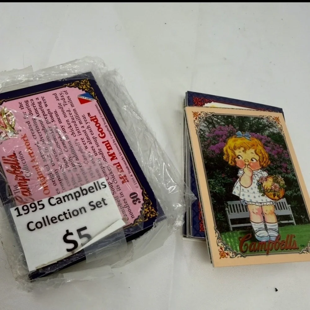 1995 Campbells Soup Collection Trading Card Set 30 Cards Collect-A-Card Vintage